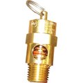 Industrial Gold 1/4 In Pipe Thread 150 Psi Safety Valve Asme/Crn Rated ST25-150